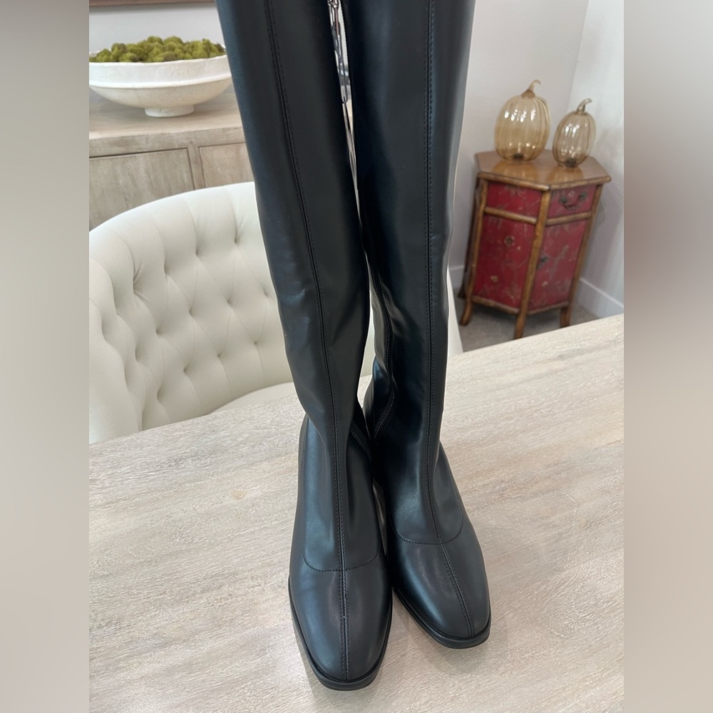 Aerosols Angela Black Stretch Boot NWT - Picture 5 of 7